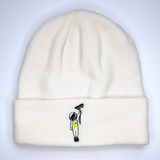 Cream Astronaut Beanie